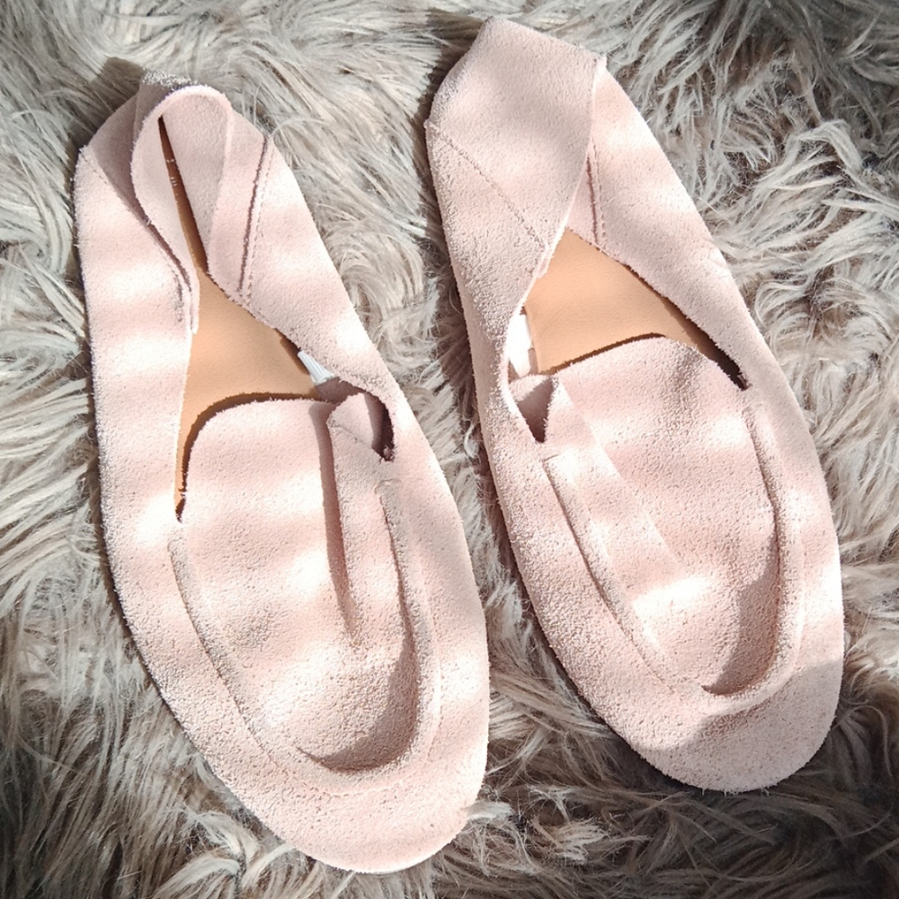 And New Day leather  flats